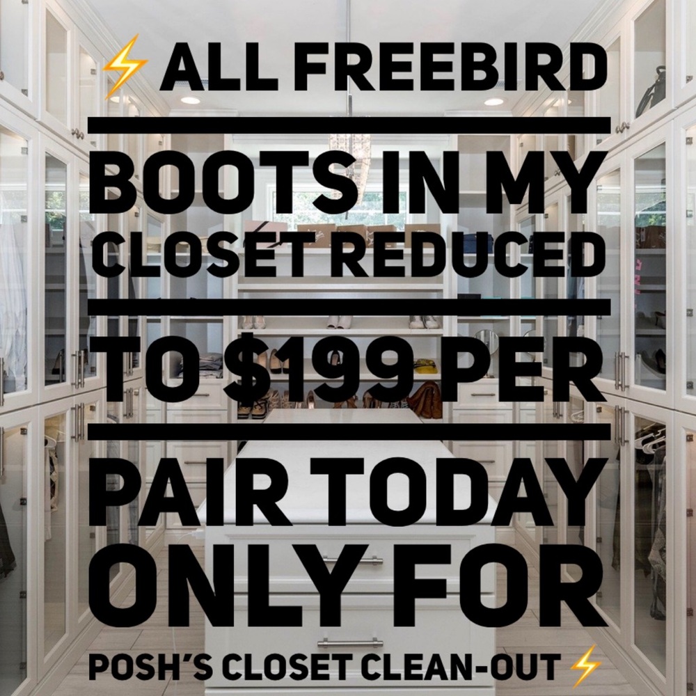 ⚡️FREEBIRD BOOT SALE TODAY ONLY⚡️